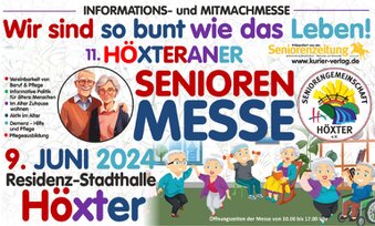 Seniorenmesse 2024 Plakat Seniorenmesse 2024